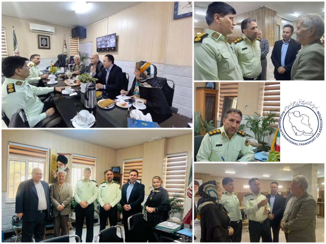 اولین نشست مشترک با مدیران اداره گذرنامه استان خراسان رضوی